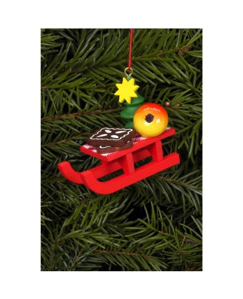 Baumbehang Weihnachtsschlitten