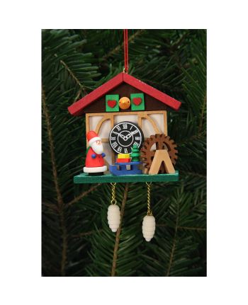 Baumbehang Kuckucksuhr Niko am Wasserrad