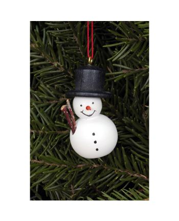 Baumbehang Schneemann weiss