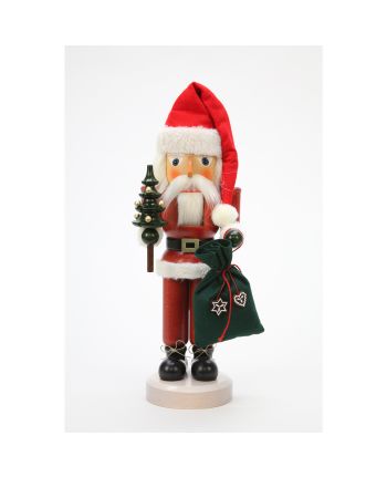 Nußknacker - Weihnachtsmann lasiert