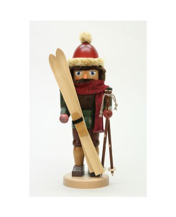 Nussknacker Skifahrer