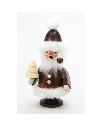 Räuchermann Weihnachtsmann natur