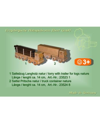 Sattelzug Langholz
