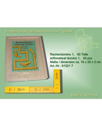 Rechendomino 1 - 40 Teile