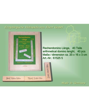 Rechendomino - Länge - 40 Teile