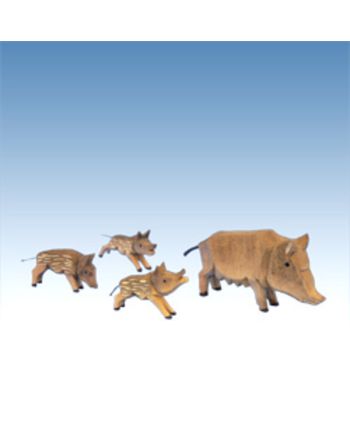 Wildschweingruppe 4 tlg.