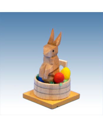 Hase im Eierfässchen