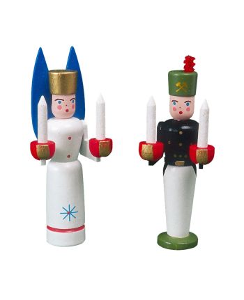 Engel und Bergmann - Miniatur