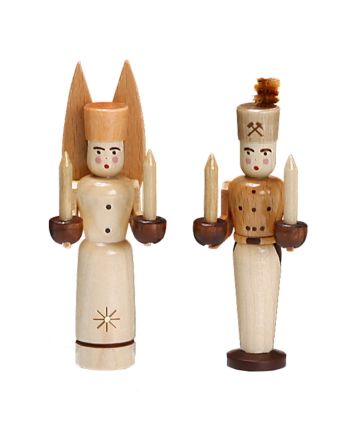 Engel und Bergmann - Miniatur