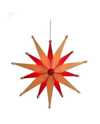 Beleuchteter Weihnachtsstern