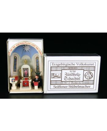 Zündholzschachtel - Dorfkirche