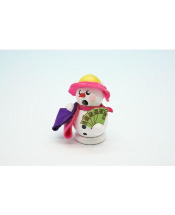 Schneemann, Shoppingqueen, weiss