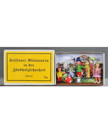 Zündholzschachtel - Zirkus