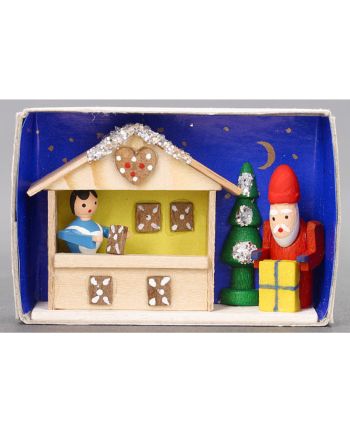 Zündholzschachtel - Weihnachtsmarkt
