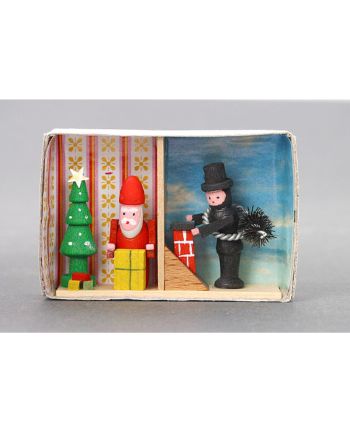 Zündholzschachtel - Weihnachten/Neujahr