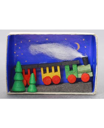 Zündholzschachtel - Seiffener Eisenbahn