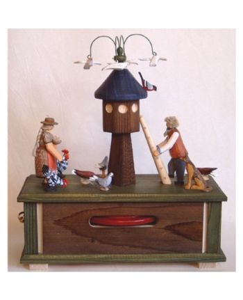 Spieldose - Taubenhaus