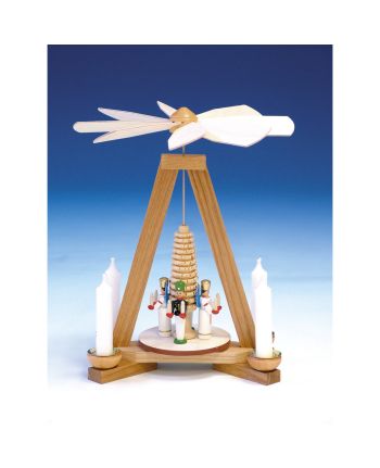 Pyramide mit Bergmann und Engel