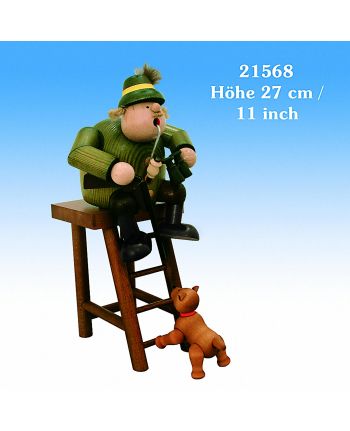 Räuchermann - Jäger auf Hochsitz