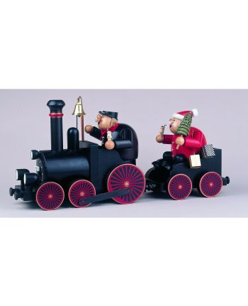 Räuchermann - Lokführer mit Eisenbahn, 2 tlg.