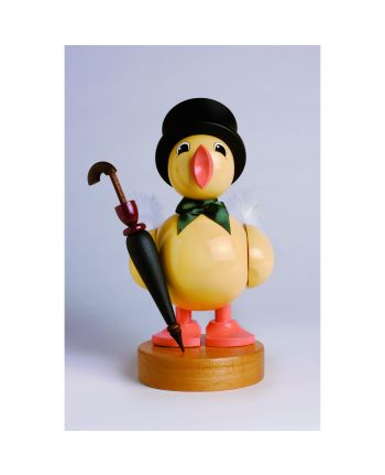 Frühlingsküken mit Schirm