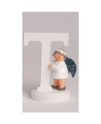 Buchstabe 'T' mit Engel