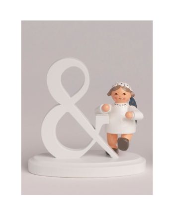 Buchstabe '&' mit Engel