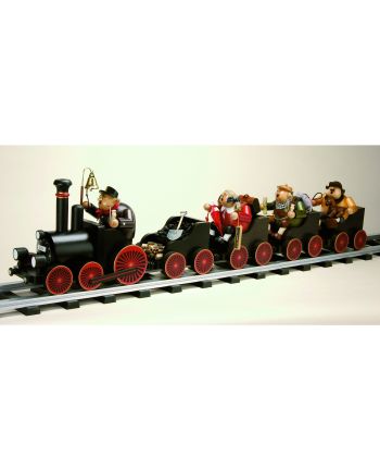 Eisenbahnwagen schwarz