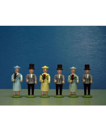 Seiffener Miniaturen - Brautzug