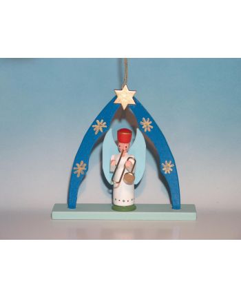 Christbaumschmuck - Engel mit Instrument