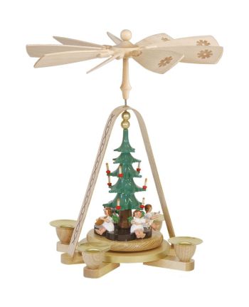 Pyramide - Engel mit Christbaum