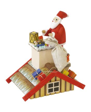 Räucherhaus - mit Santa