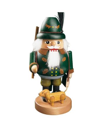 Nußknacker - Förster mit Dackel