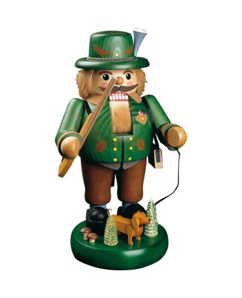 Nußknacker - Förster mit Dackel