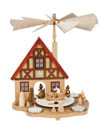 Tischpyramide - Haus Winterkinder