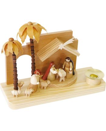 Krippe Christi Geburt orientalisch