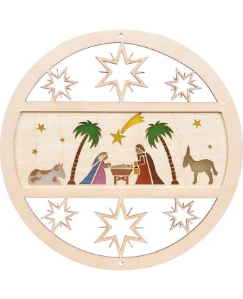 Fensterbild - Heilige Familie