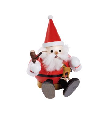 Kugelrauchmann - Weihnachtsmann, sitzend