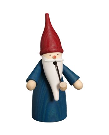 Räucherfigur - Traditionswichtel blau
