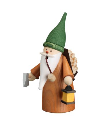 Räucherfigur - Wichtel Holzsammler