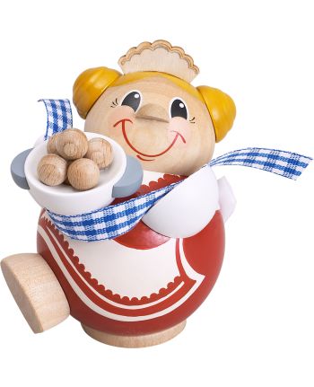 Kugelräucherfigur - Kloßfrau