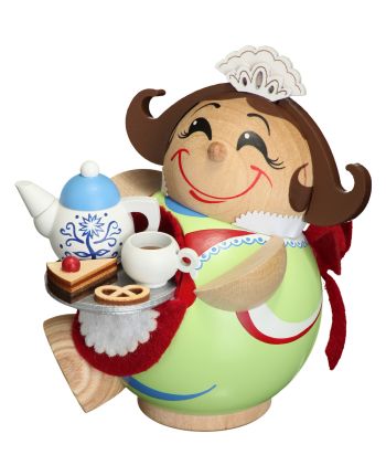 Kugelräucherfigur - Schokoladenmädchen
