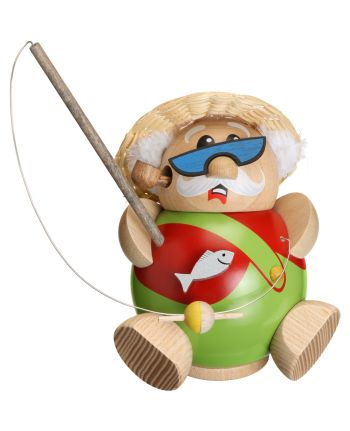 Kugelräucherfigur - Hobby - Angler