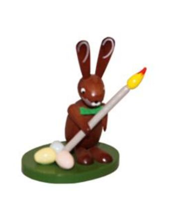 Hase mit Pinsel